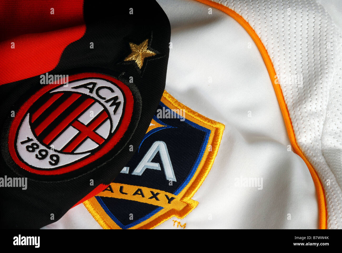 L'AC Milan LA Galaxy Banque D'Images