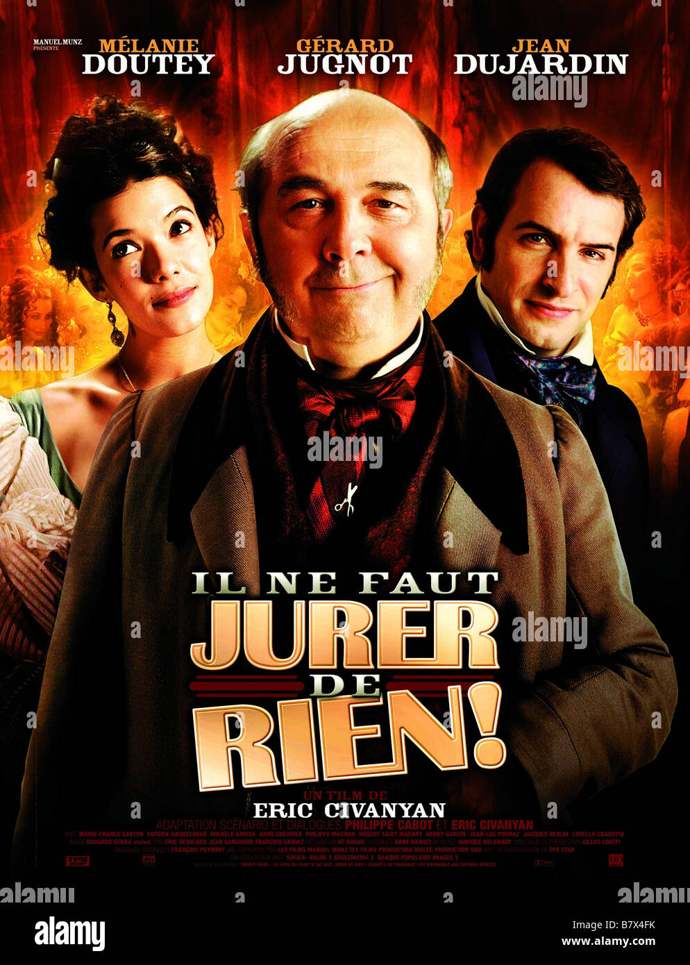 Il ne faut jurer de rien Année : 2005 - France Mélanie Doutey, Gerard Jugnot, Jean Dujardin Poster / Affiche Réalisateur : Eric Civanyan Banque D'Images