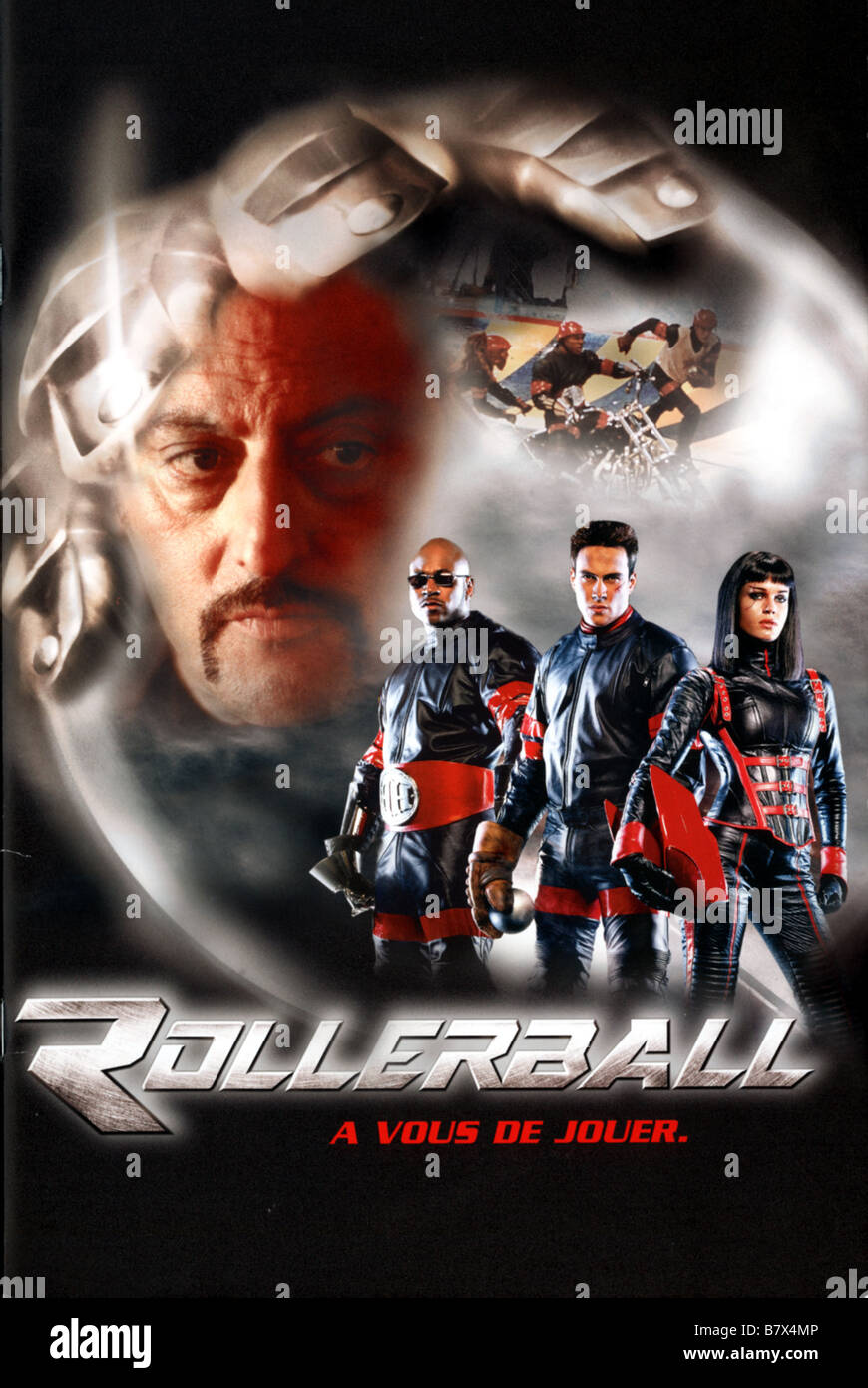 Rollerball Rollerball Année : 2002 USA, Rebecca Romijn-Stamos affiche poster, Chris Klein, LL Cool J, Jean Reno Réalisateur : John McTiernan Banque D'Images