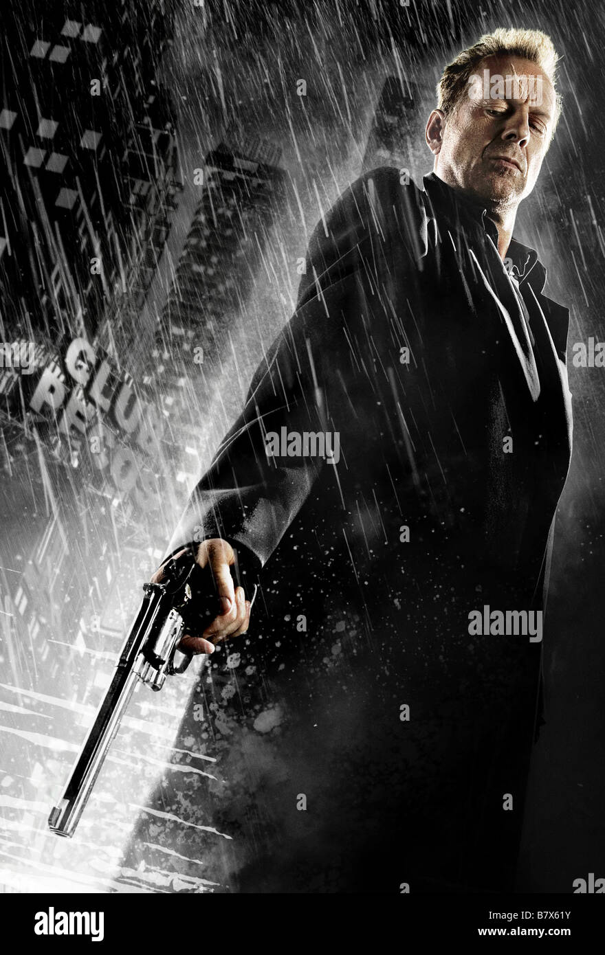 Sin City Année : 2005 USA Bruce Willis Réalisateur : Frank Miller, Robert Rodriguez Banque D'Images