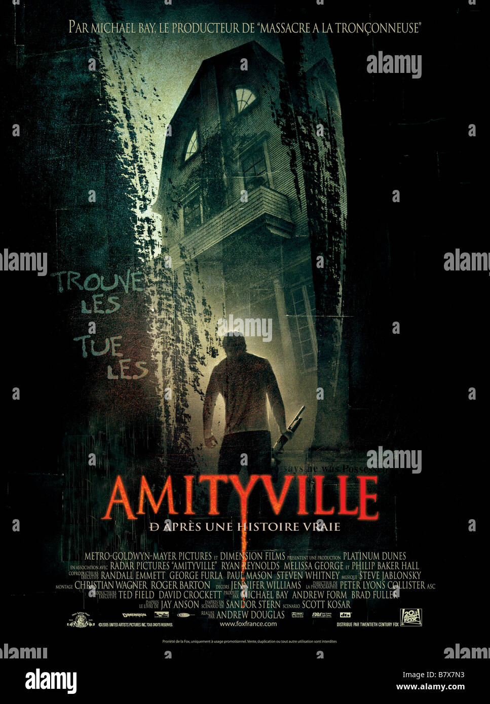 L'Amityville Amityville Horror Année : 2005 USA Affiche, poster Réalisateur : Andrew Douglas Banque D'Images