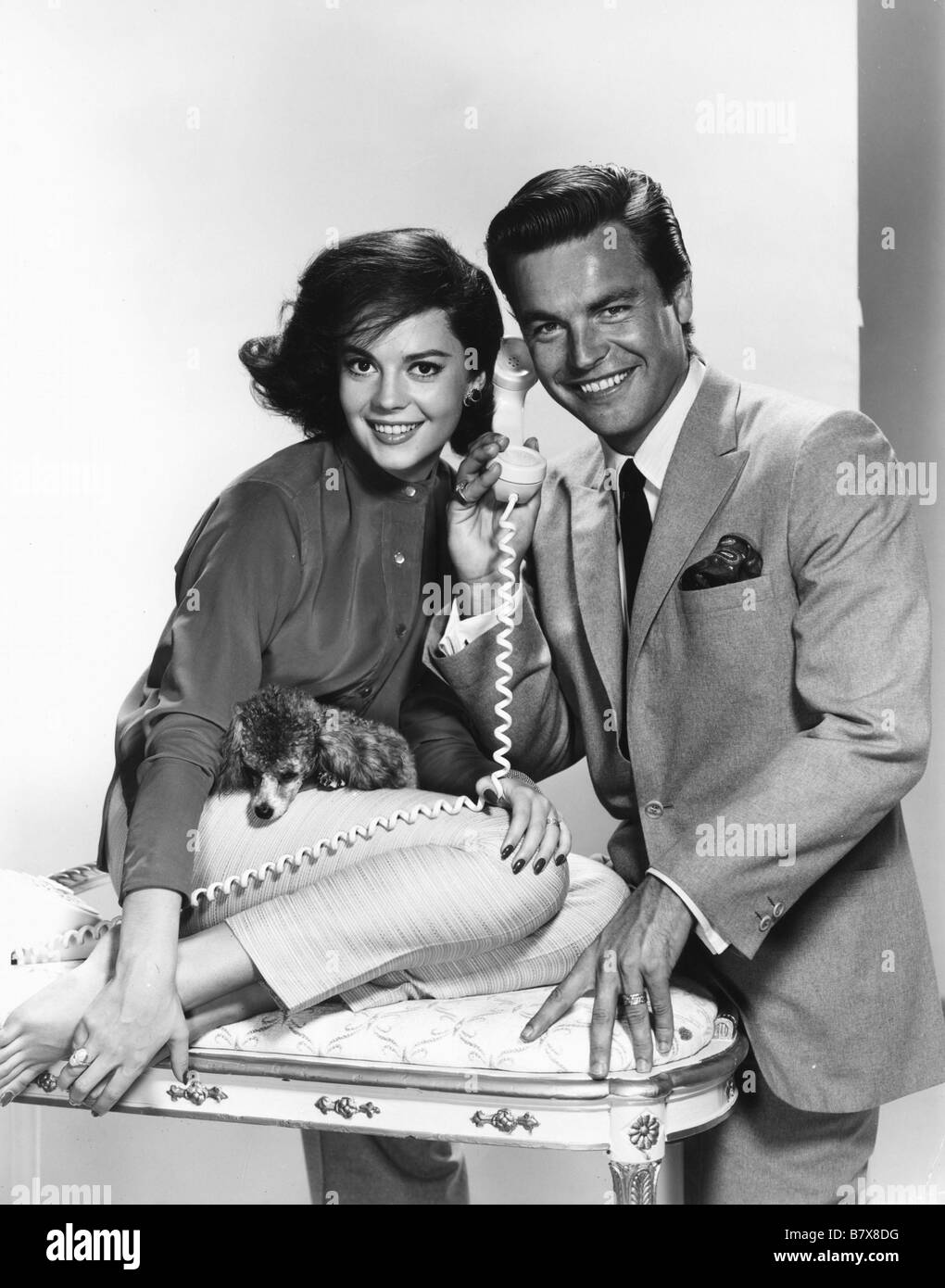 Natalie Wood, Robert Wagner Banque D'Images