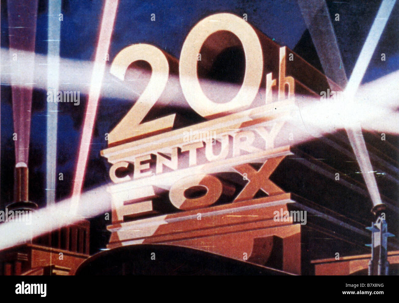 Logo Le logo de la 20th century fox logo 20th century fox Année : sigle - 20th century fox Banque D'Images
