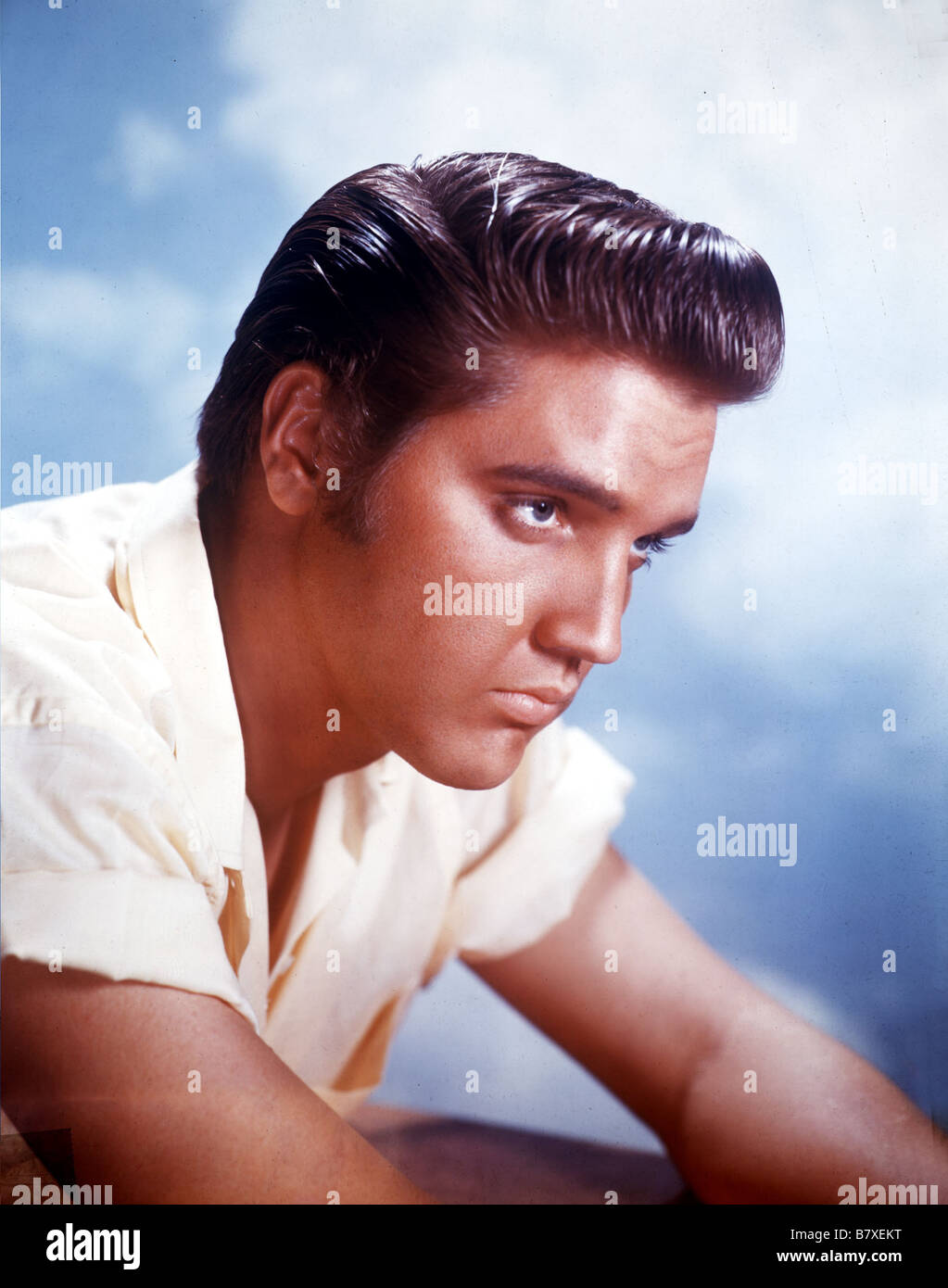 Elvis Presley 1950 Banque D'Images