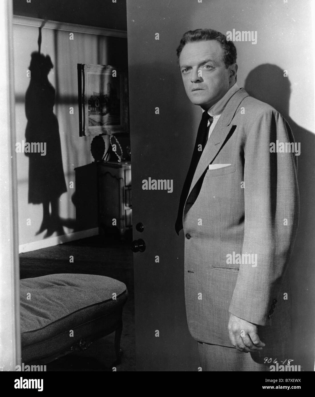 La veuve noire Veuve Noire Année : 1954 USA Van Heflin Directeur : Nunnally Johnson Banque D'Images