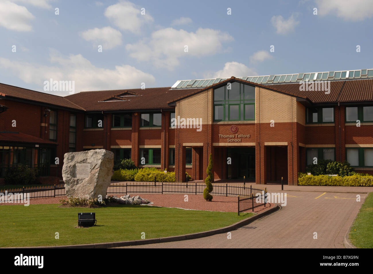 L'École de Thomas Telford, Shropshire Banque D'Images