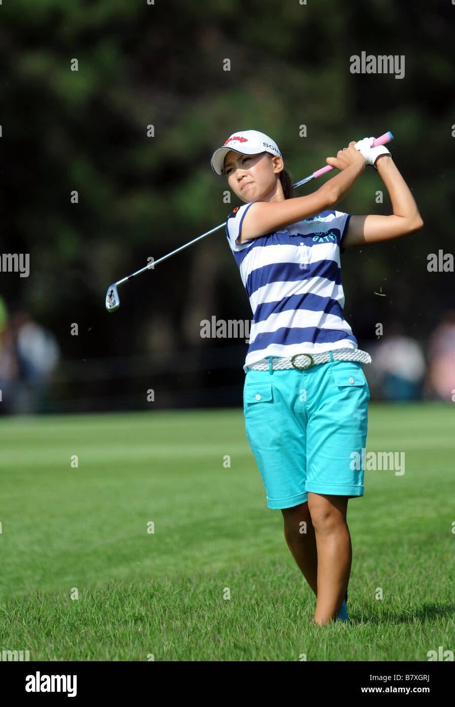 Momoko Ueda 14 SEPTEMBRE 2008 Championnat de la LPGA Golf Cup 2008 Konica Minolta à Katayamazu Golf Club Japon Ishikawa Photo par Atsushi Tomura AFLO SPORT 1035 Banque D'Images