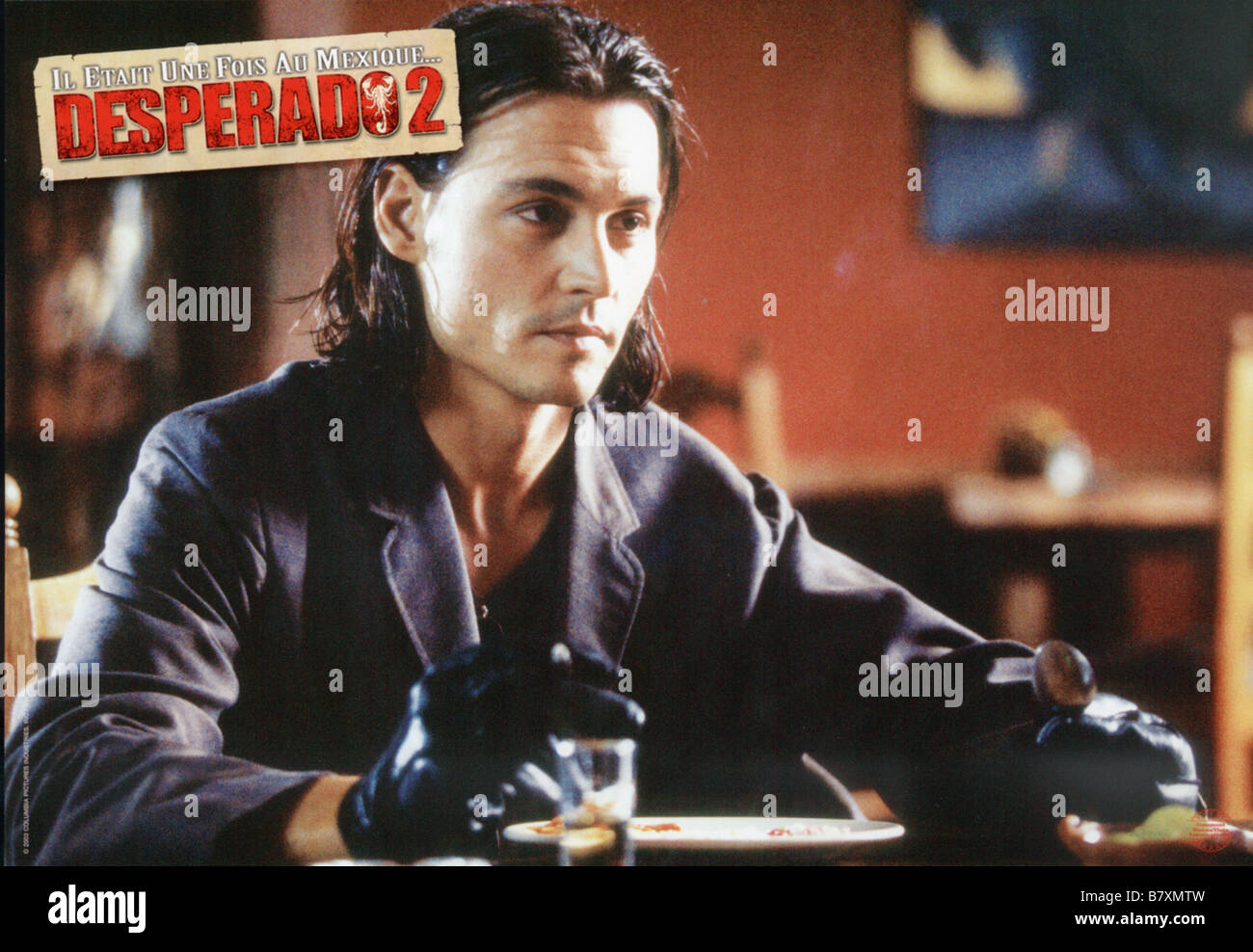 Desperado II Il était une fois au Mexique Année : 2003 USA Johnny Depp Réalisateur : Robert Rodriguez Banque D'Images