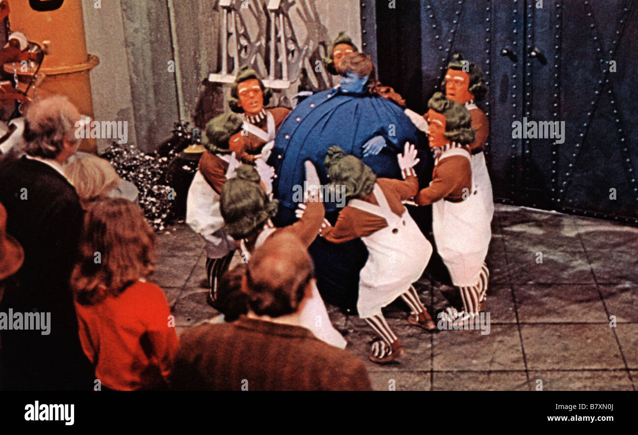 Willy Wonka & the Chocolate Factory Année : 1971 USA Réalisateur : Mel Stuart en fonction de Roald Dahl, Charlie et la chocolaterie Banque D'Images