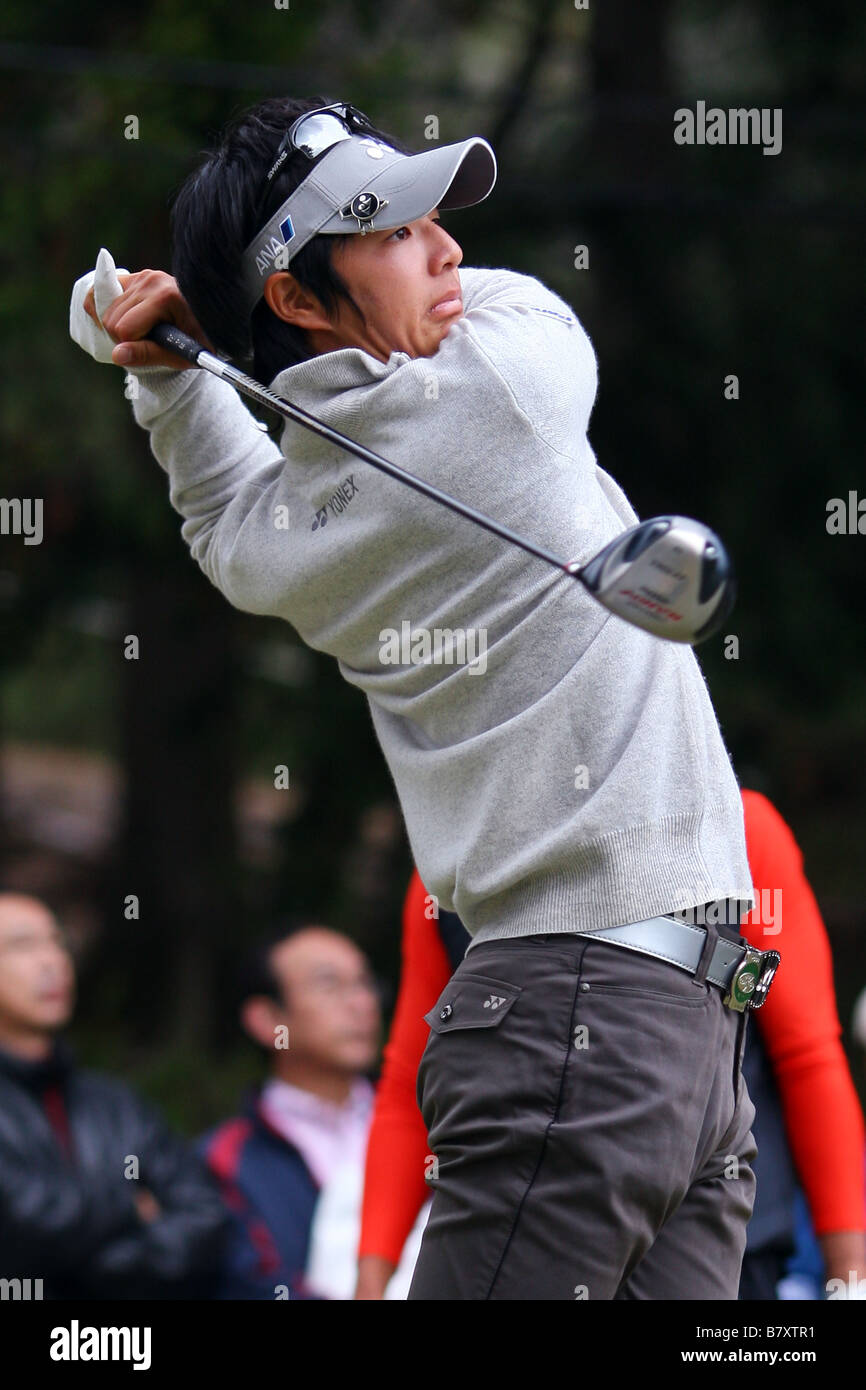 Ryo Ishikawa 5 décembre 2008 Japon Golf Golf Tour JT Série Nippon Cup 2ème tour à Tokyo Yomiuri Golf Club Tokyo Japon Photo de Daiju Kitamura AFLO SPORT 1046 Banque D'Images