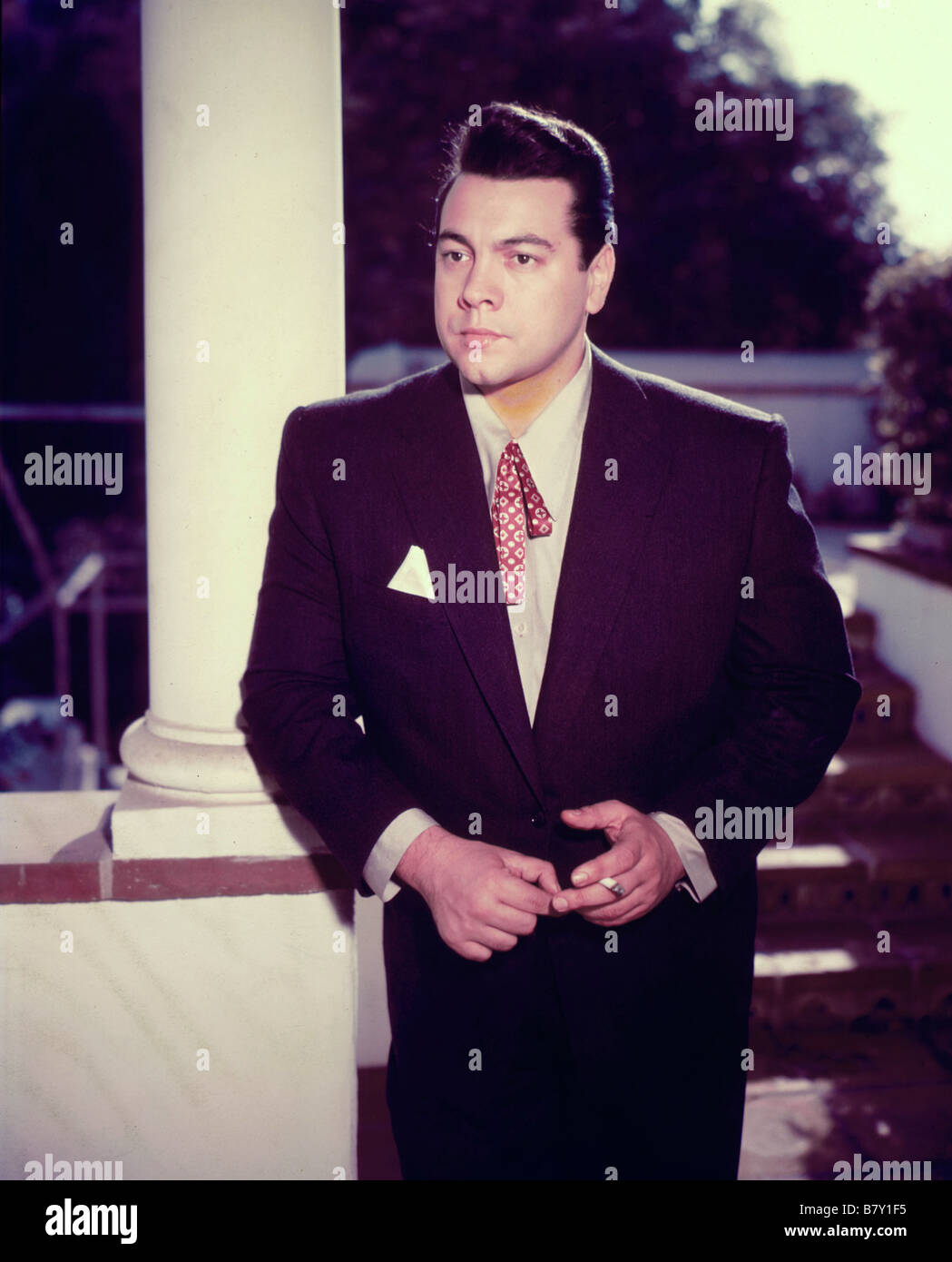 Mario Lanza Mario Lanza Mario Lanza Banque D'Images