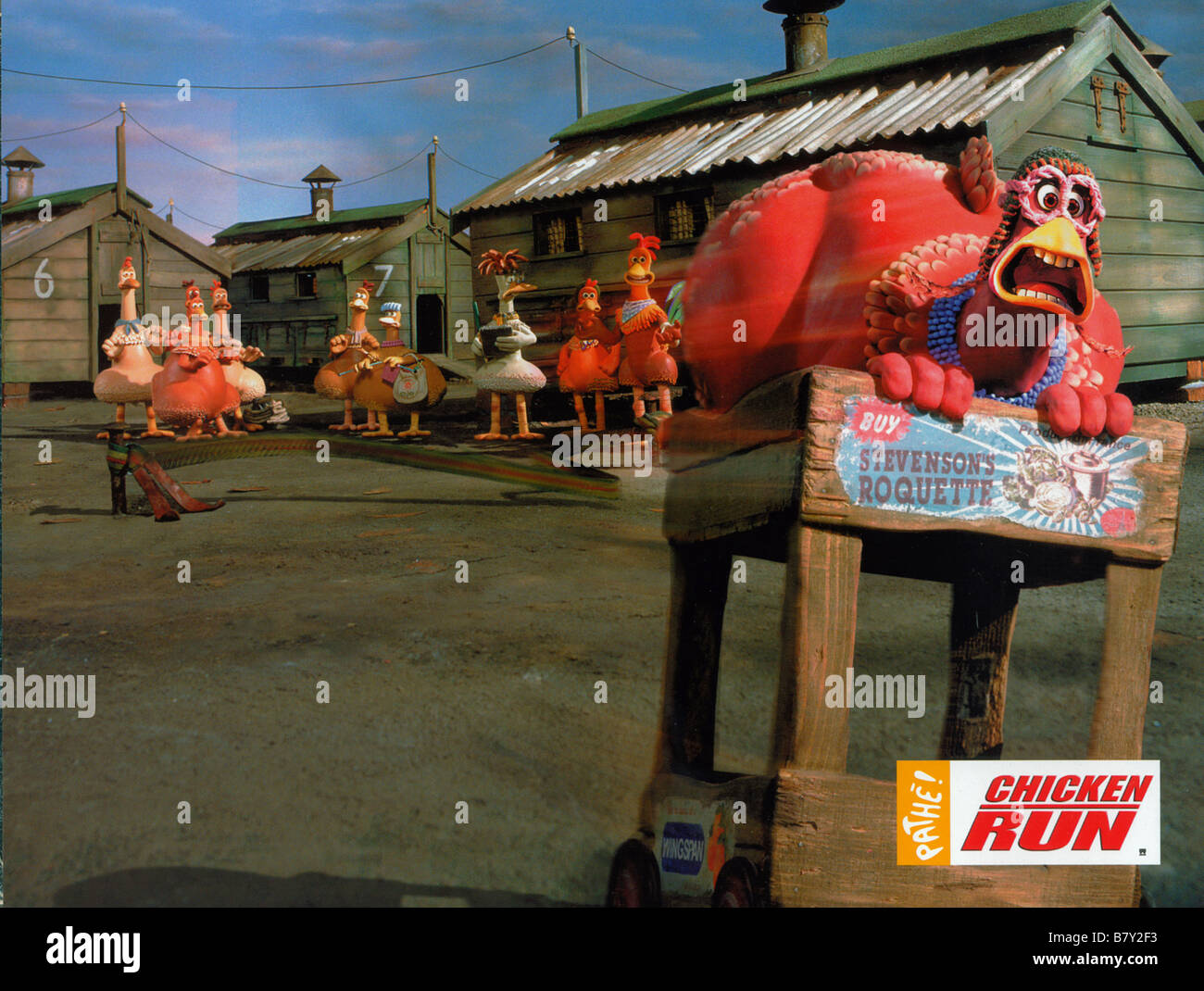 Chicken Run Année : 2000 UK : Peter Lord, Nick Park Animation Banque D'Images