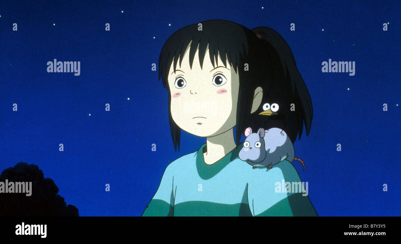 Le voyage de Chihiro Sen de Chihiro kamikakushi Chihiro pas Année 2001