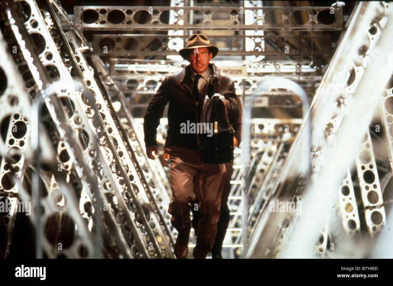 Indiana Jones et la Dernière Croisade Année : 1989 Harrison Ford Réalisateur : Steven Spielberg Banque D'Images