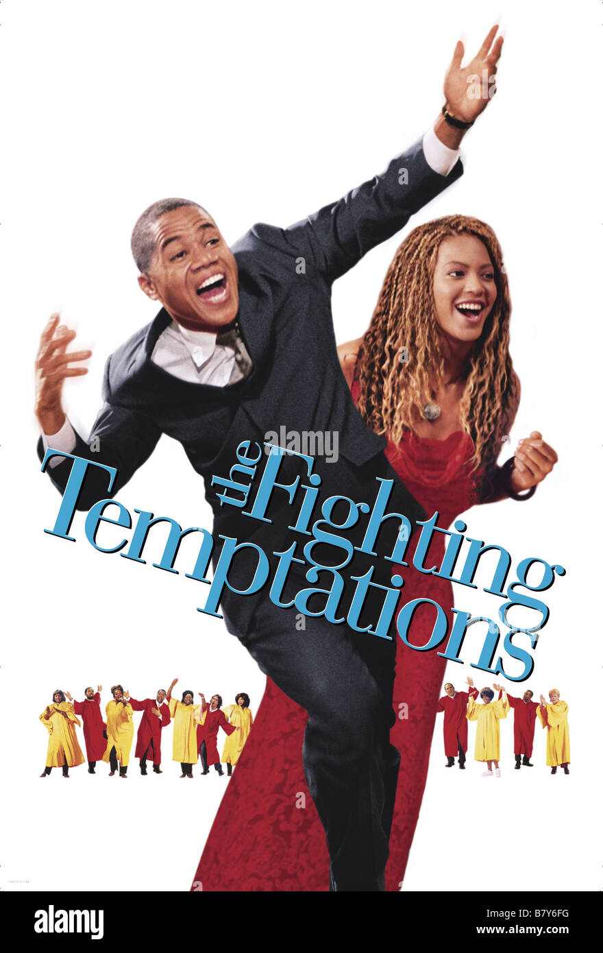 The Fighting Temptations The Fighting Temptations Année : 2003 USA , Directeur de l'Affiche Affiche : Jonathan Lynn Banque D'Images