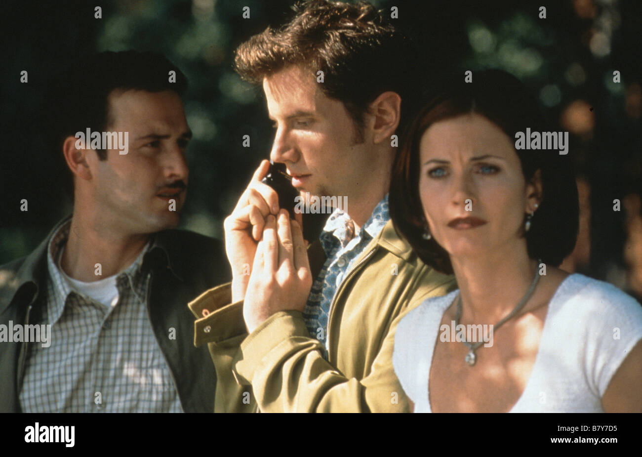 Scream 2 Année : 1997 USA David Arquette, Courteney Cox, Jamie Kennedy , Réalisateur : Wes Craven Banque D'Images