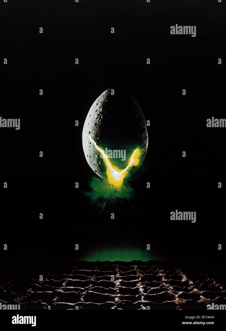 Année : 1979 Alien USA / UK Réalisateur : Ridley Scott Film poster creditless (USA) Banque D'Images