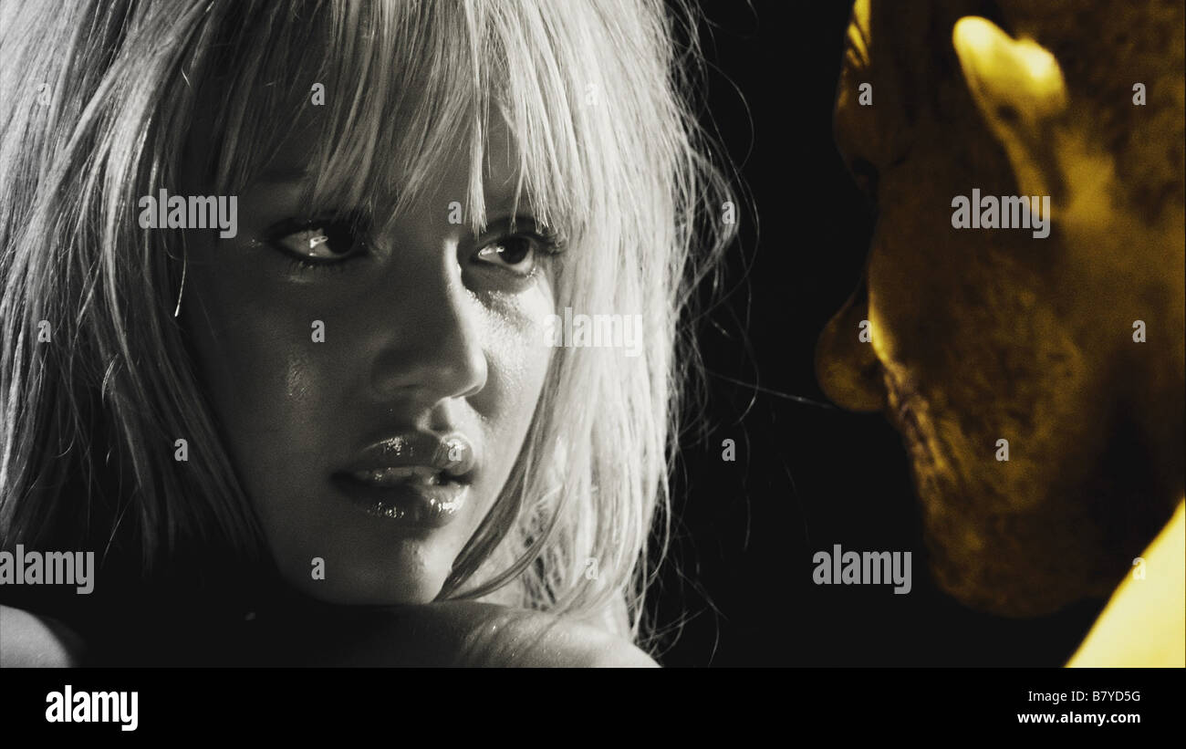 Sin City Année : 2005 USA Jessica Alba Réalisateur : Frank Miller, Robert Rodriguez Banque D'Images