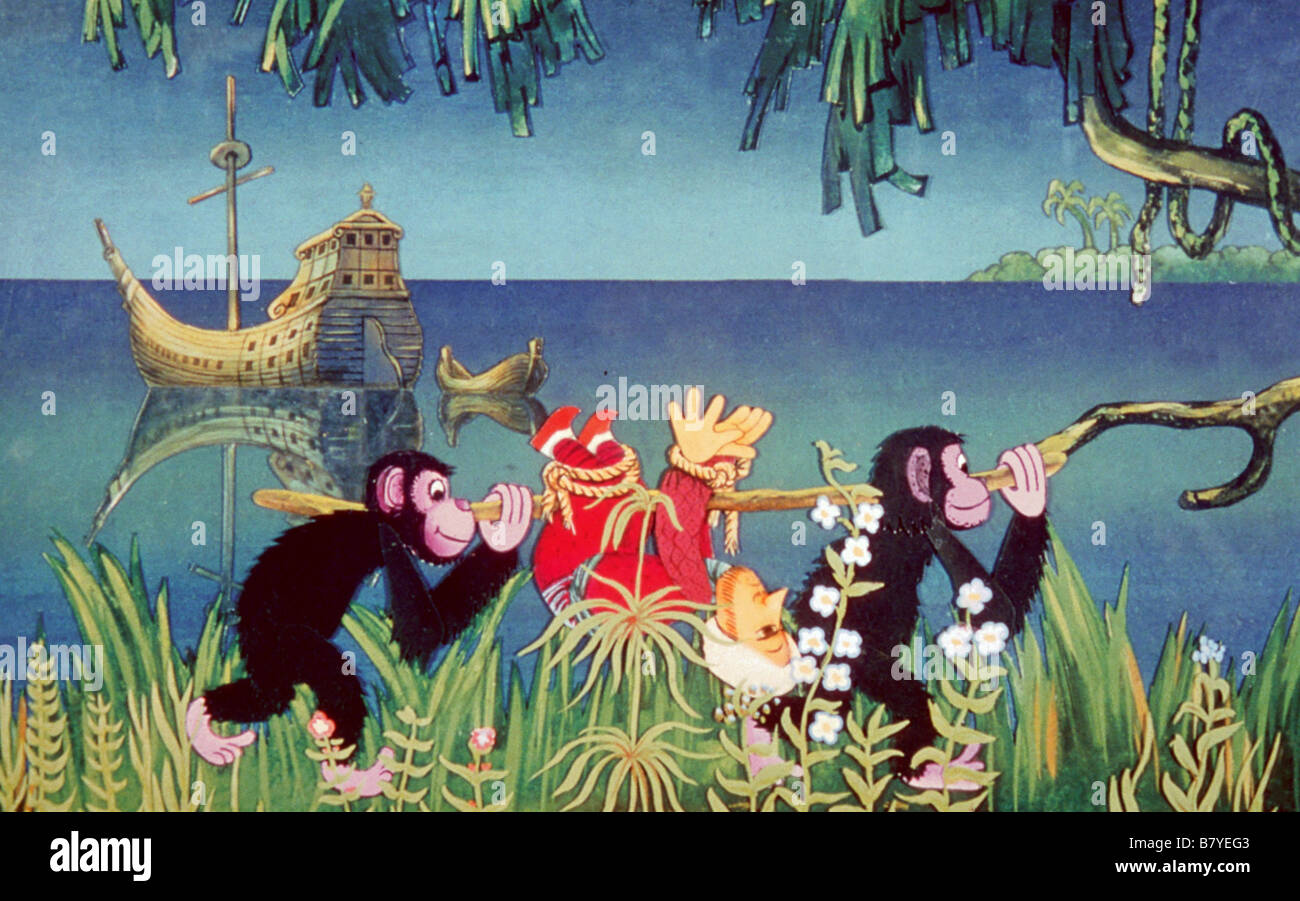 Sindbad Année Animation Animation Réalisateur Karel Zeman Tchécoslovaquie Banque D'Images