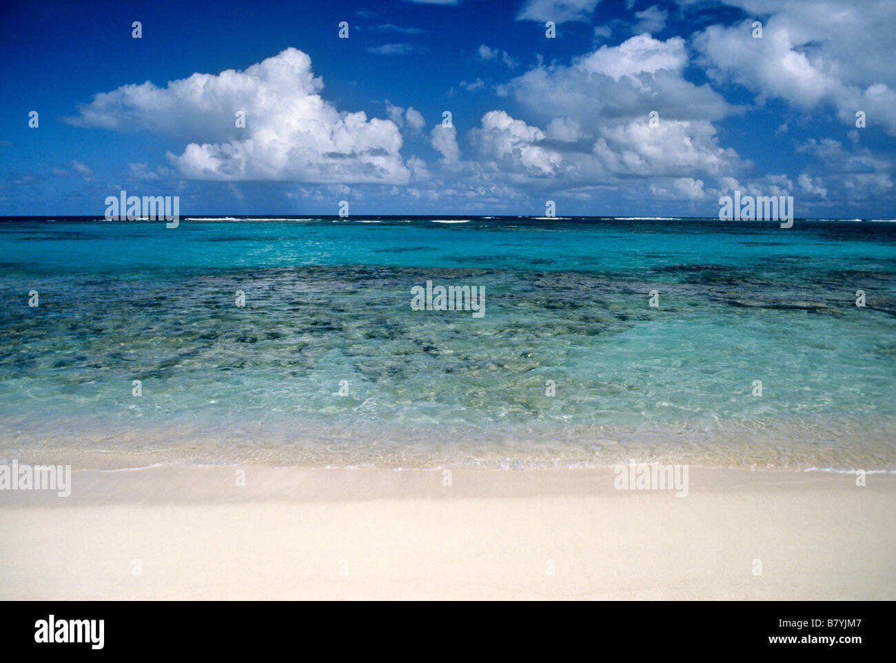 Amérique du Nord Caraïbes Îles Vierges Britanniques Anagada Banque D'Images