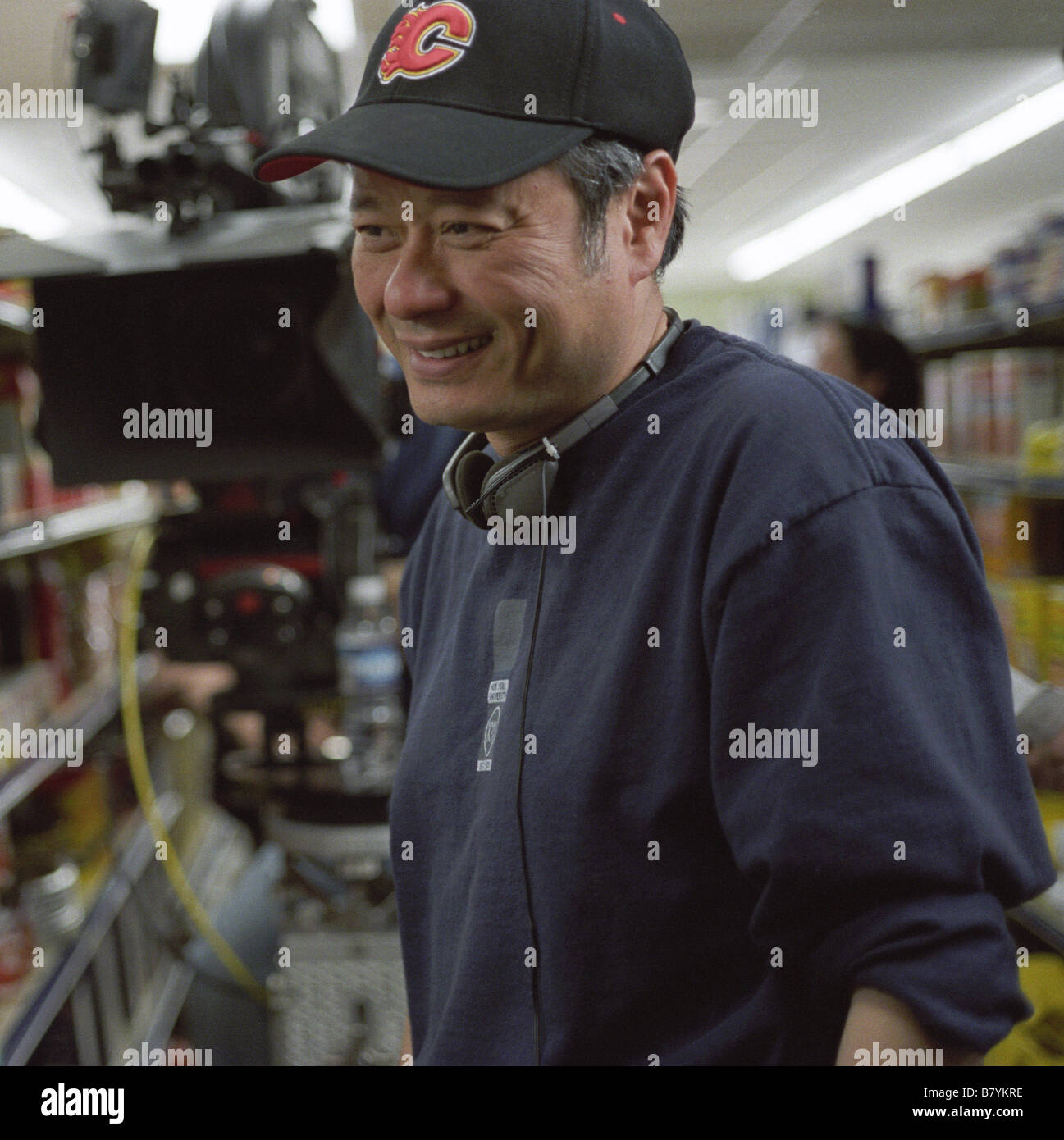 Brokeback Mountain Année : 2005 USA Réalisateur : Ang Lee Ang Lee Shooting photo Banque D'Images