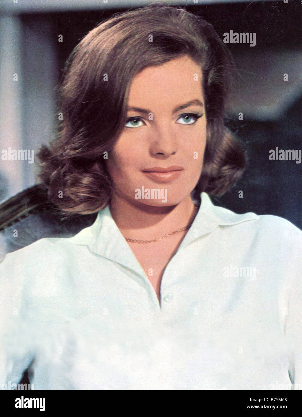 romy-schneider-triple-cross-1966-banque-de-photographies-et-d-images