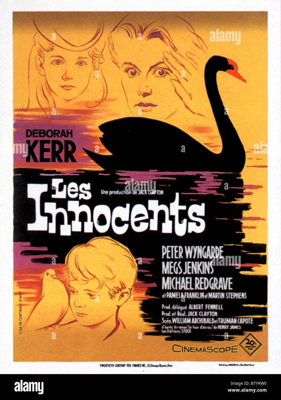 Les Innocents Année : 1961 UK / USA Réalisateur : Jack Clayton Film poster (Fr) Banque D'Images