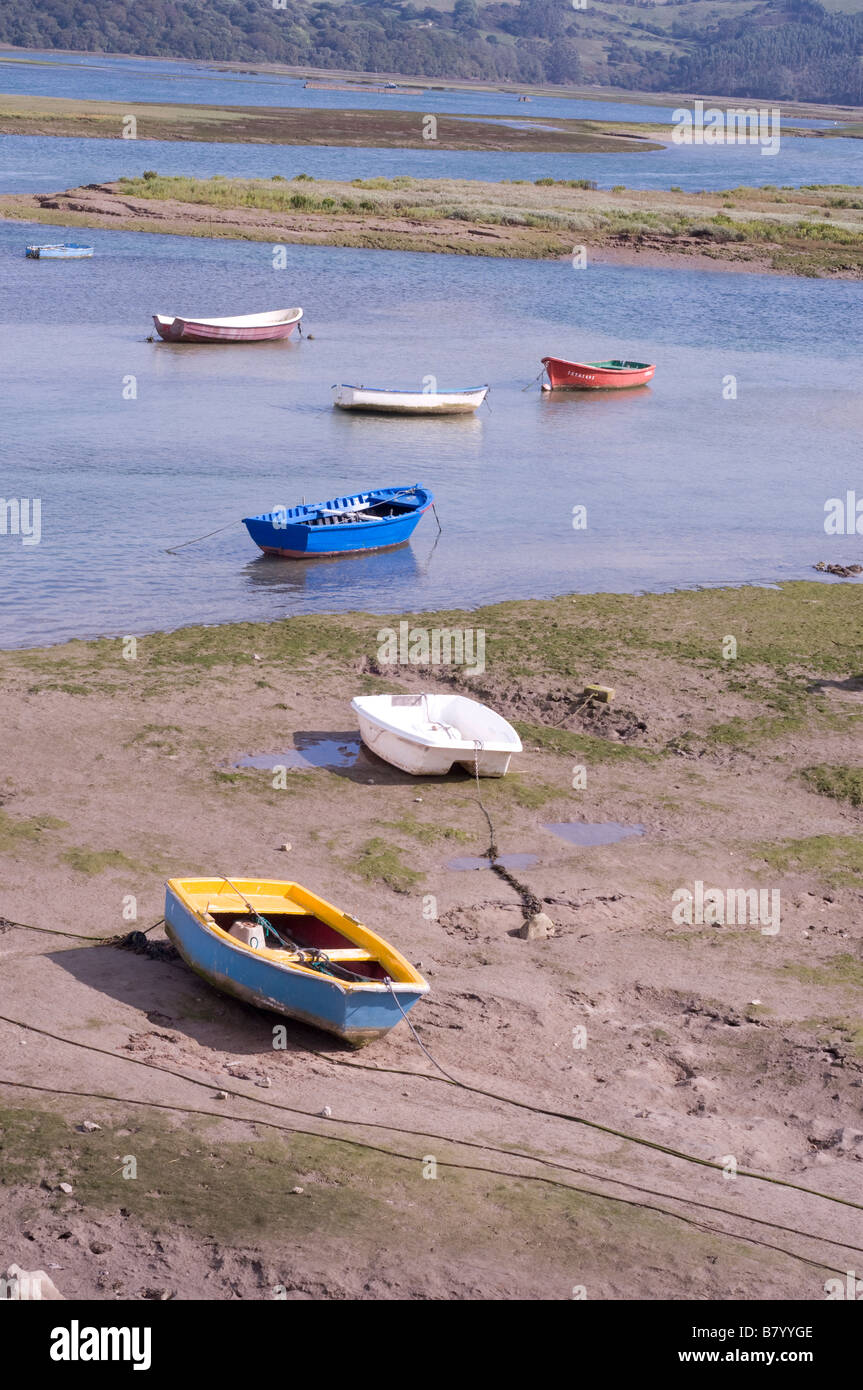 bateaux en Espagne Banque D'Images