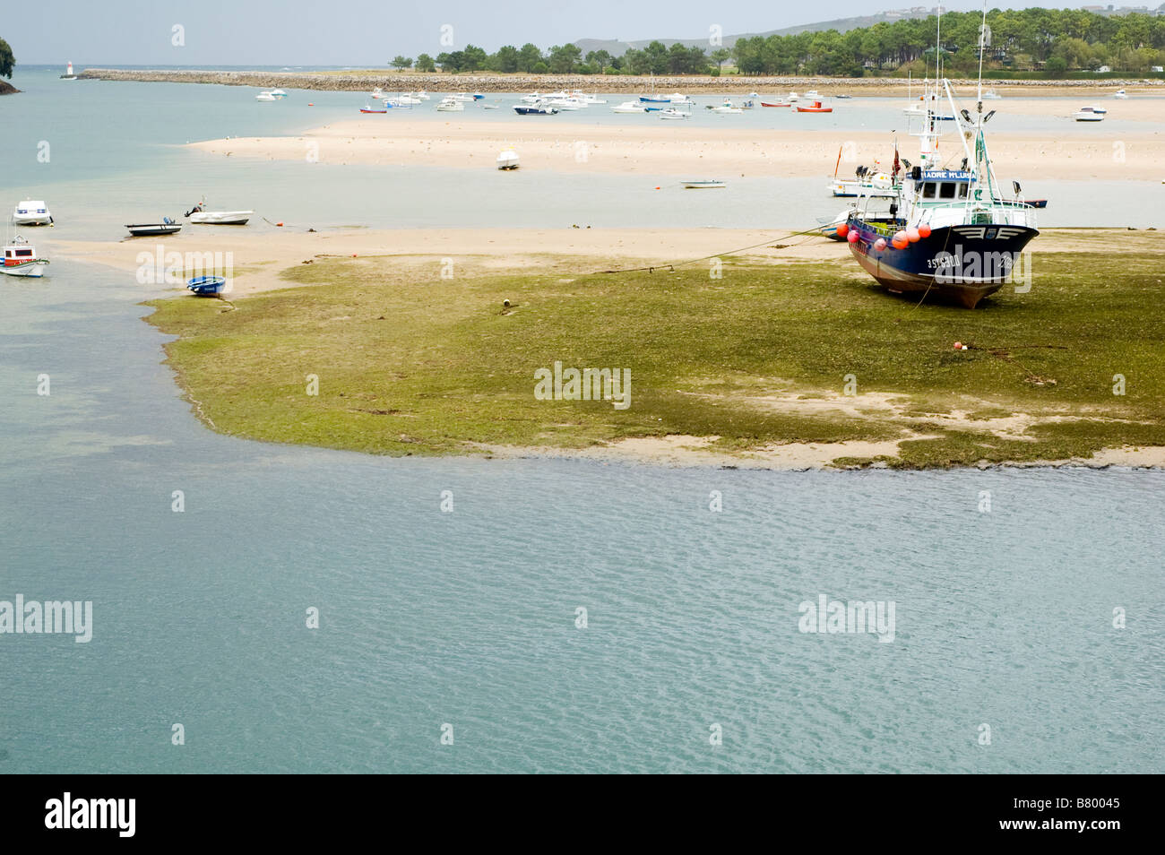L'Espagne d'entrée de bateaux Banque D'Images