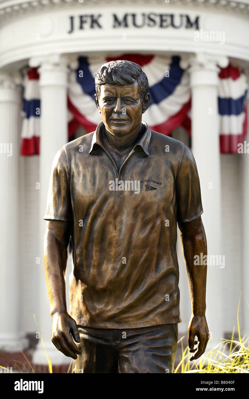 John F. Kennedy Hyannis Museum, Cape Cod, USA Banque D'Images