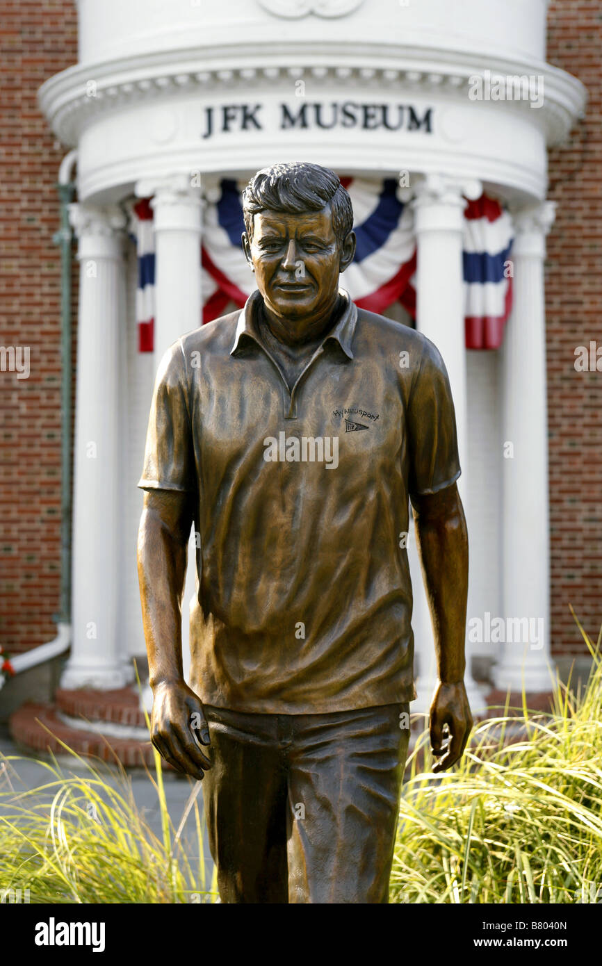John F. Kennedy Hyannis Museum, Cape Cod, USA Banque D'Images