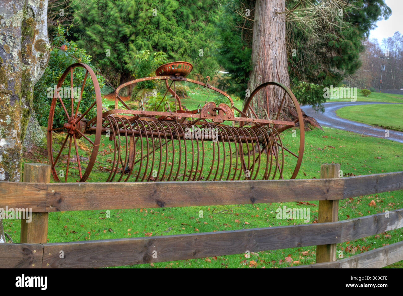 Machines agricoles Banque D'Images