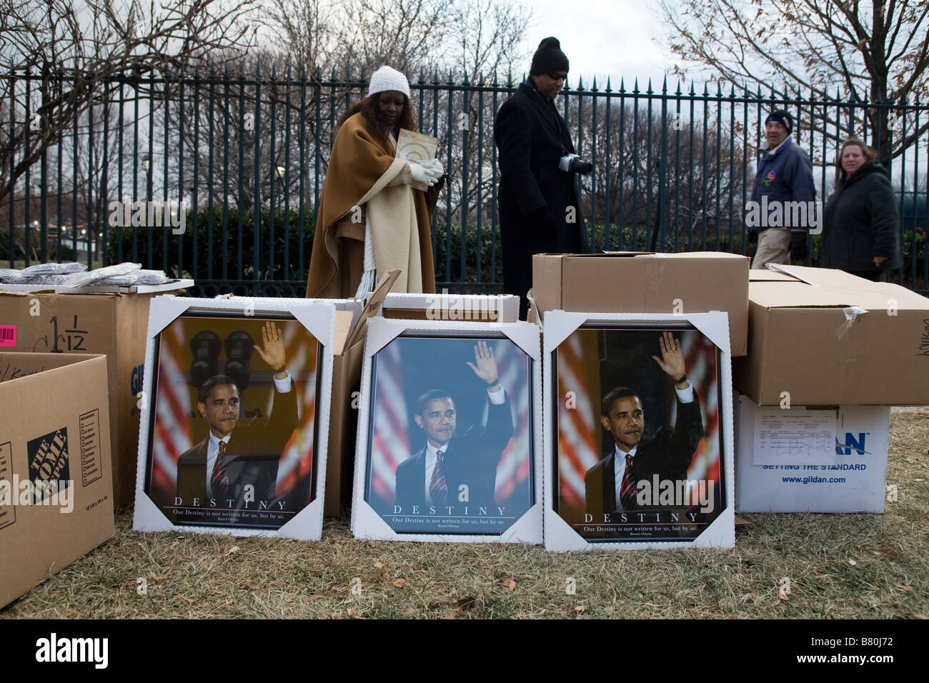 Inauguration 2009 Washington DC Banque D'Images