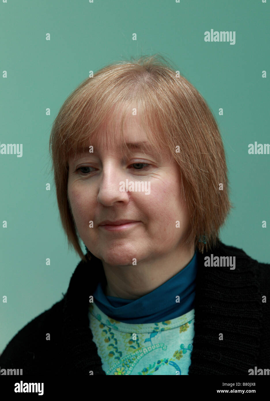 Femme mature 50 ans 8 février 2009 Banque D'Images