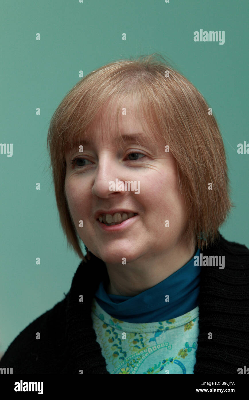 Femme mature 50 ans, 8 février 2009 Banque D'Images