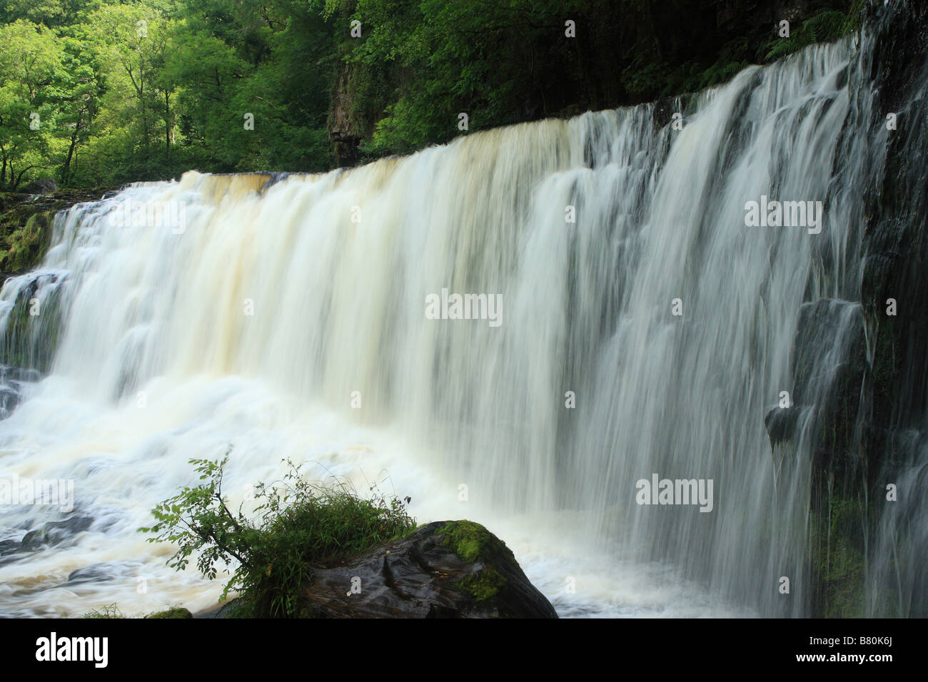 Sgŵd,la FIAS d'Oisans Gwyn, Ystradfellte Brecon Beacons Banque D'Images