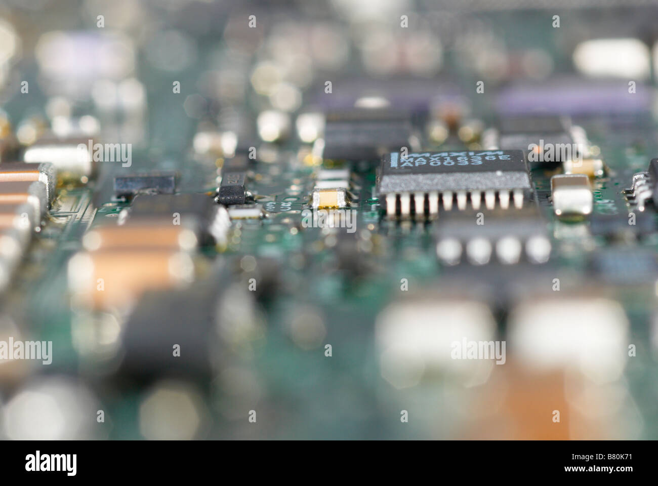 Carte de circuit imprimé Banque D'Images