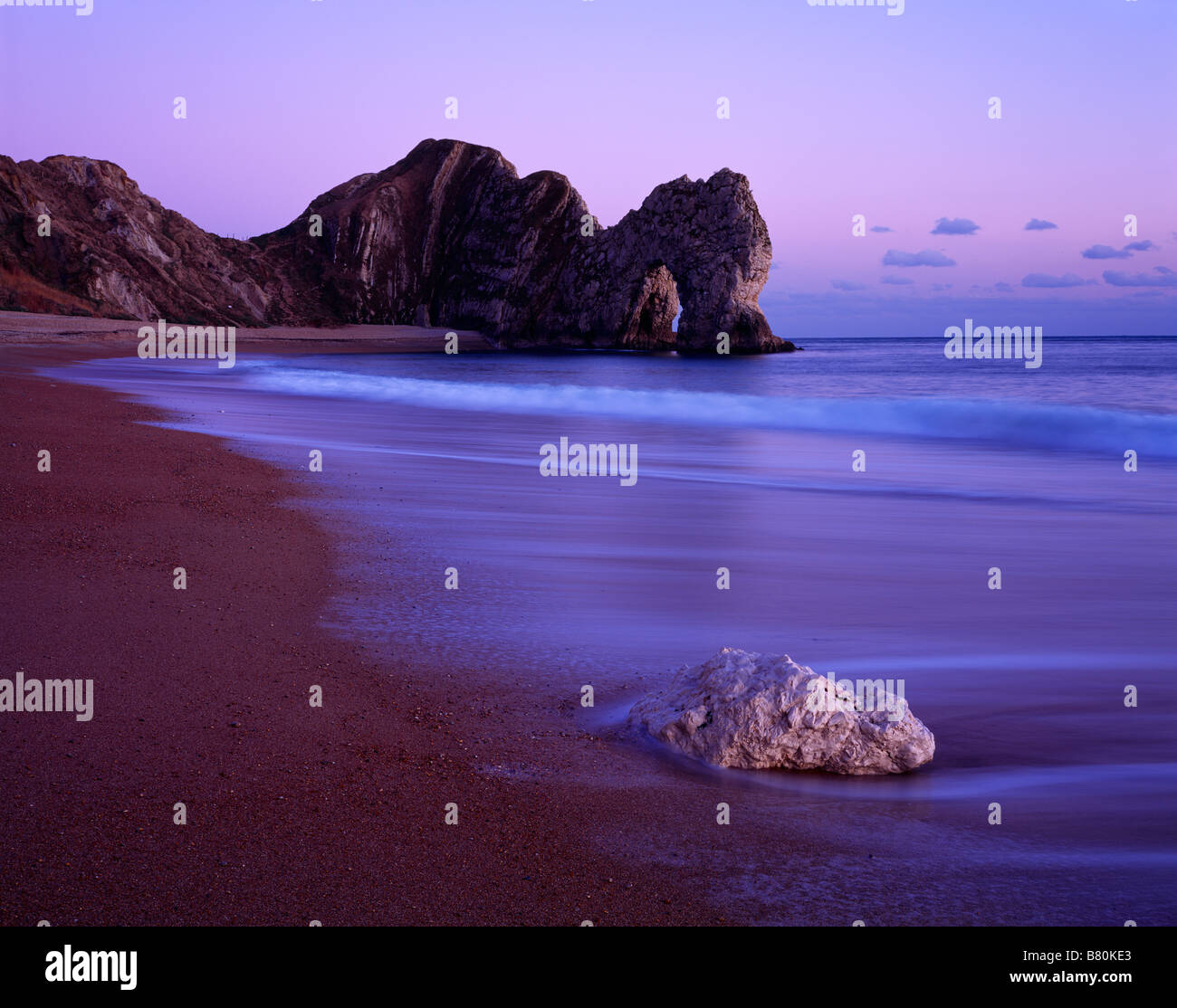Durdle Door on the Dorset Jurassic Coast, West Lulworth, Dorset, Angleterre Banque D'Images