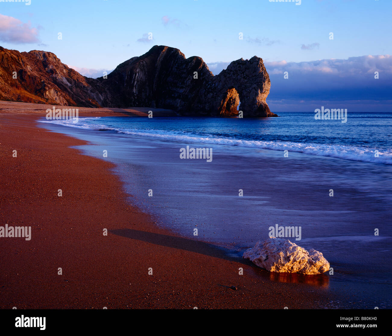 Durdle Door on the Dorset Jurassic Coast, West Lulworth, Dorset, Angleterre Banque D'Images