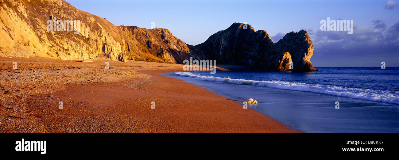 Durdle Door on the Dorset Jurassic Coast, West Lulworth, Dorset, Angleterre Banque D'Images