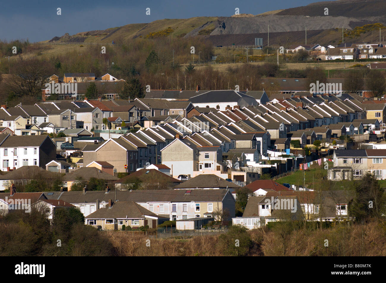 Propriété résidentielle Merthyr Tydfil Pays de Galles Royaume Uni Europe Banque D'Images