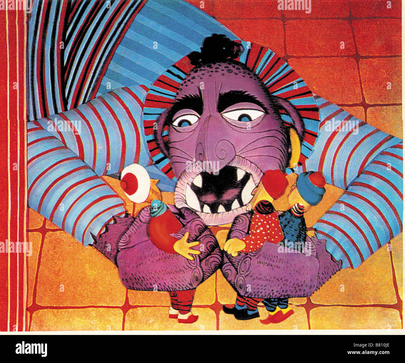 Sindbad Année : 1958 La Tchécoslovaquie Directeur d'Animation : Karel Zeman Banque D'Images