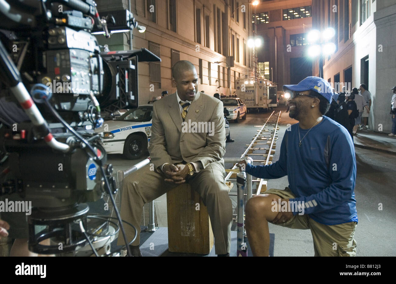 À l'intérieur de l'homme Année : 2006 USA Réalisateur : Spike Lee Spike Lee, Clive Owen, Denzel Washington Shooting photo Banque D'Images