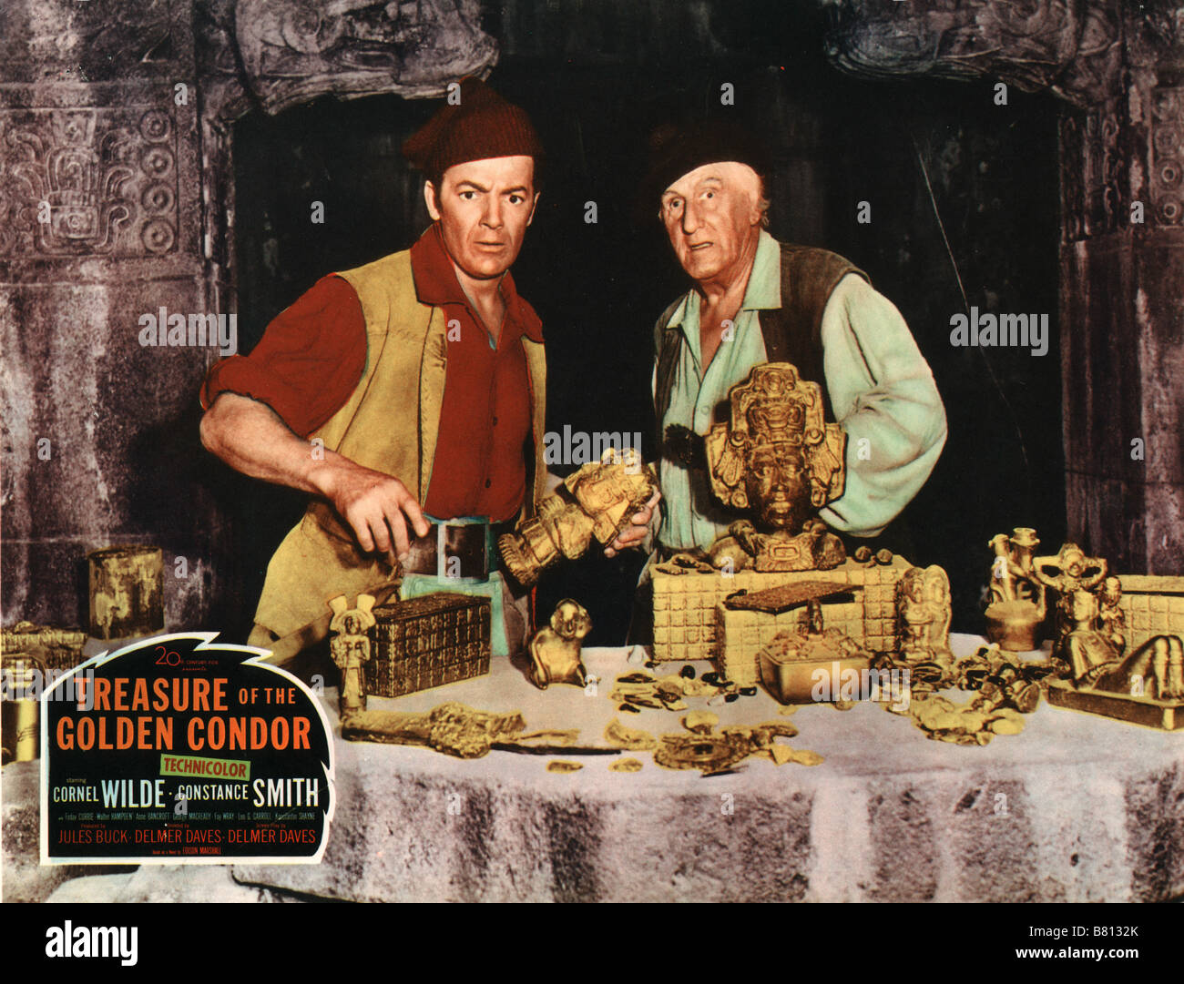 Le trésor du Guatemala trésor du Golden Condor Année : 1953 USA Finlay Currie, Cornel Wilde Directeur : Delmer Daves Banque D'Images