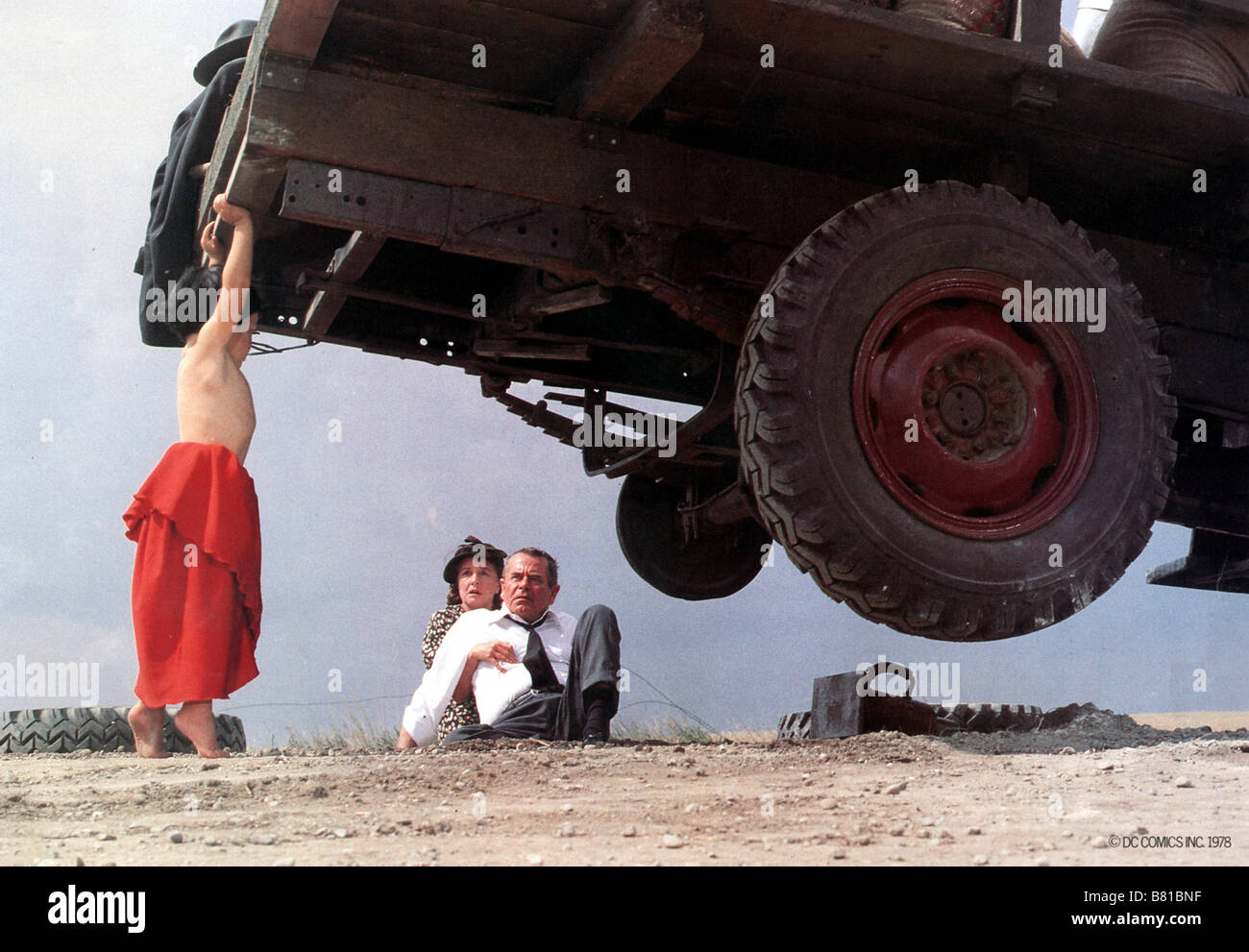 Superman Année : 1978 UK Glenn Ford , Phyllis Thaxter , Aaron Smolinski Réalisateur : Richard Donner Banque D'Images