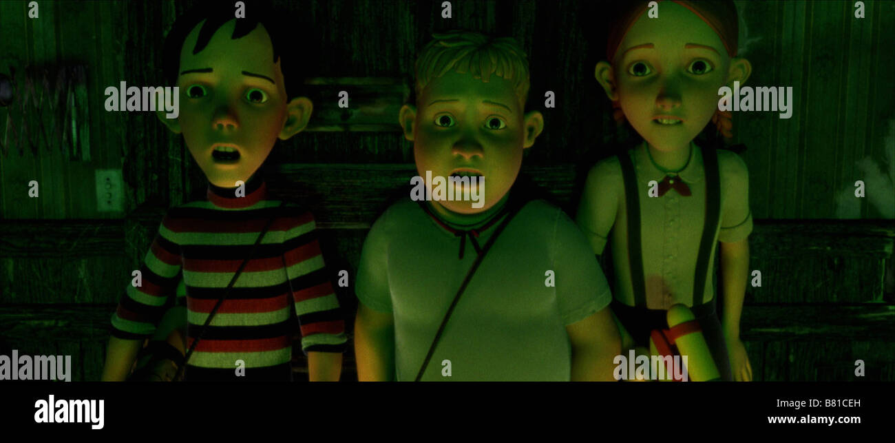 Monster House Année : 2006 USA Réalisateur : Gil Kenan Animation Banque D'Images