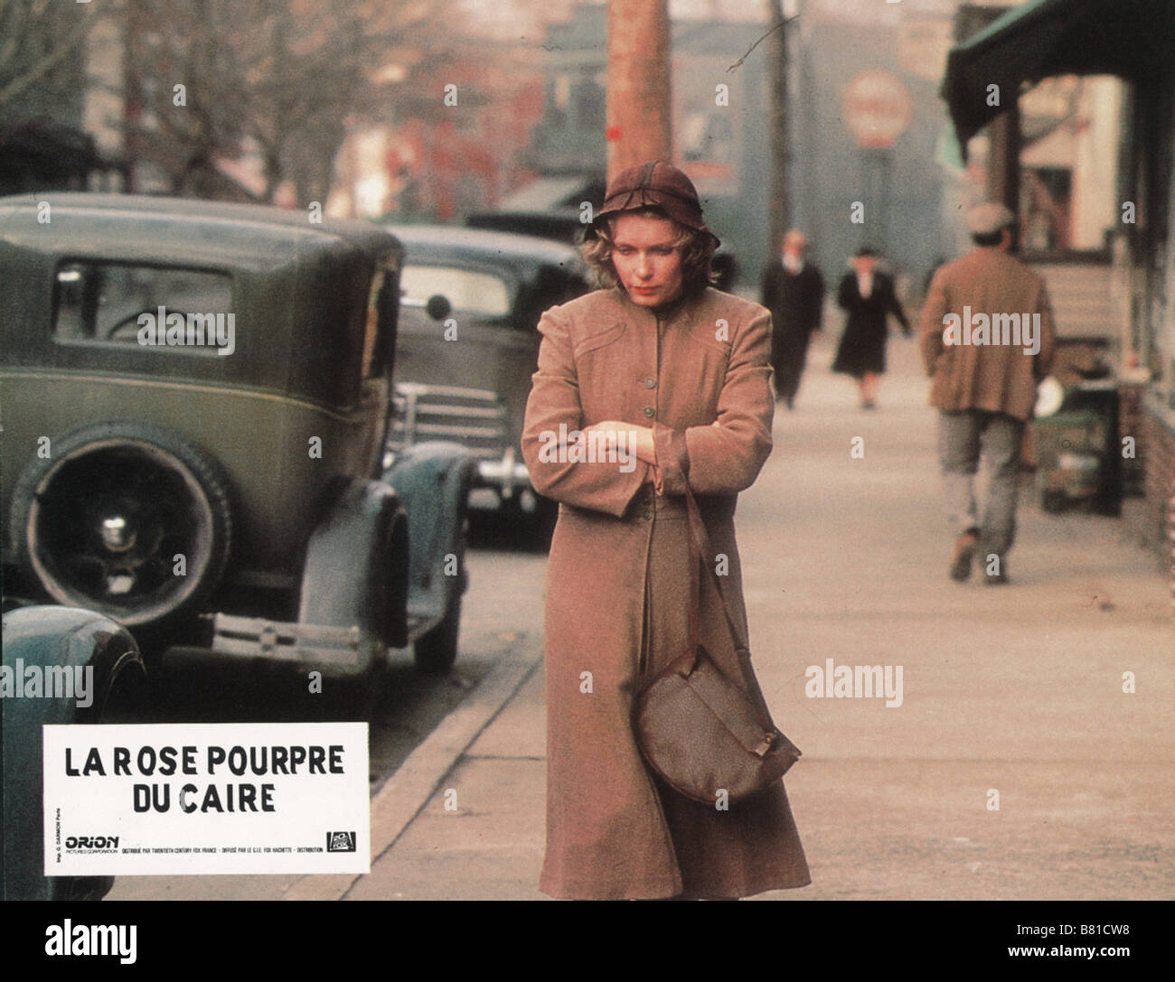 La Rose pourpre du Caire Année : 1985 USA Réalisateur : Woody Allen Mia Farrow Banque D'Images