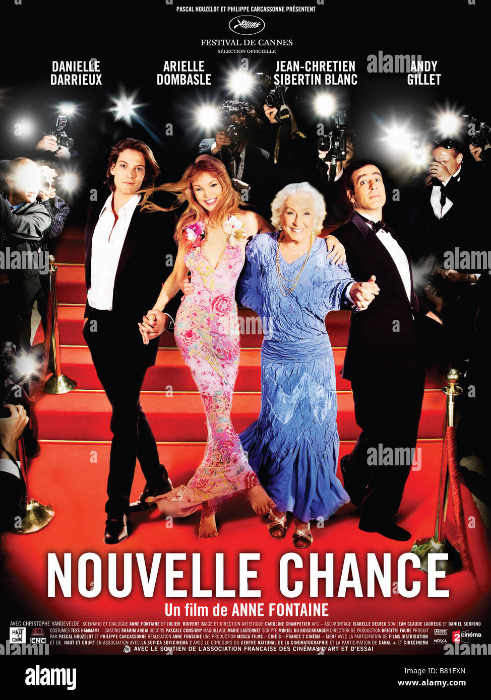 Nouvelle chance de Oh la la ! Année : 2006 - France / Affiche Poster Andy Gillet, Arielle Dombasle, Danielle Darrieux, Jean-Chrétien Sibertin-Blanc Réalisateur : Anne Fontaine Banque D'Images