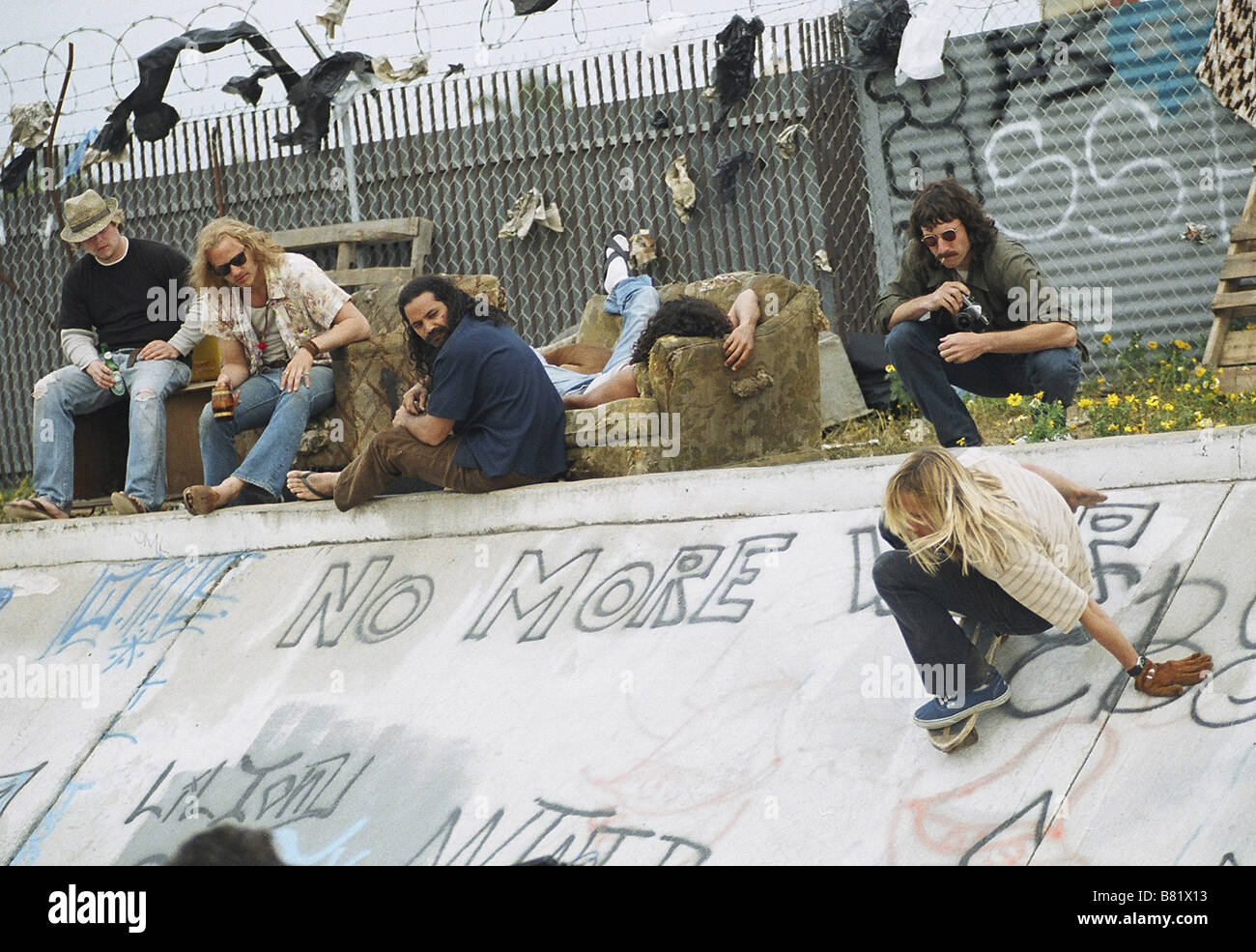 Les Seigneurs de Dogtown Année : 2005 USA Heath Ledger, Vincent Laresca, Paul Schreiber, John Robinson Réalisateur : Catherine Hardwicke Banque D'Images