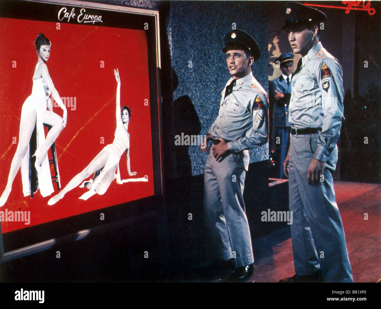 Café Europa en unioforme G.I. Blues Année : 1960 USA Robert Ivers , Elvis Presley Directeur : Norman Taurog Banque D'Images